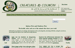 Creatures & Country - Indoor and Outdoor Pets