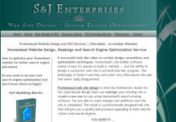 S&J Enterprises - Website Design and SEO